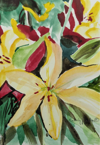 Flower Plein Air 0012