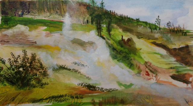 Outside Yellowstone